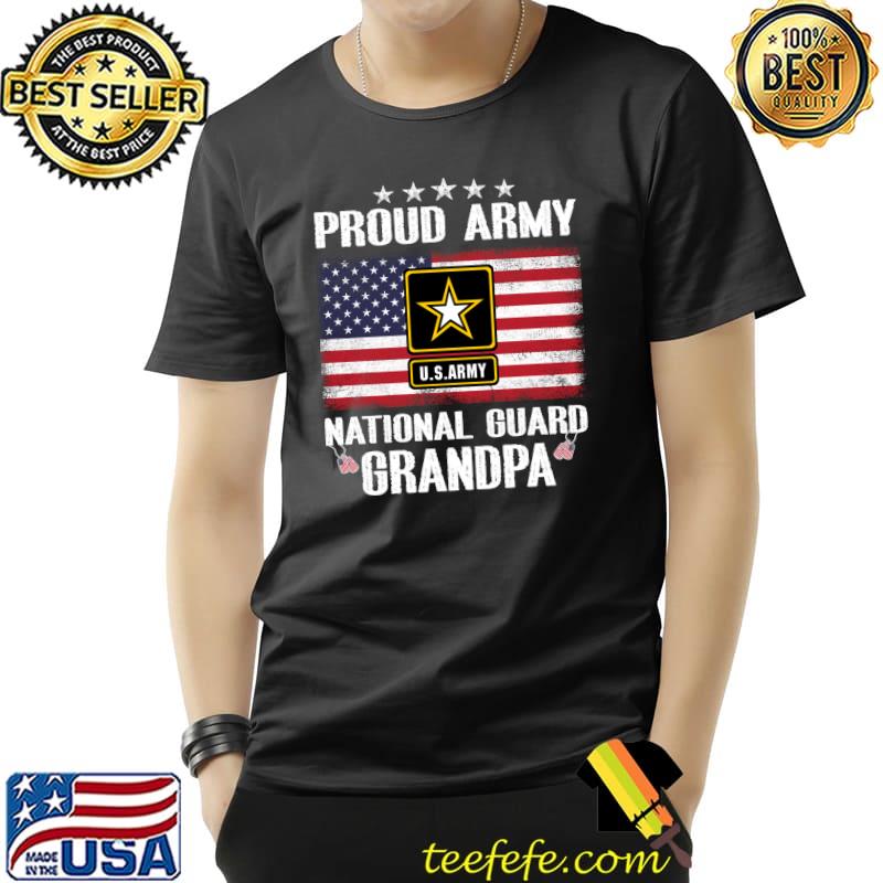 National Guard Grandpa Proud US Army Grandpa Men Fathers Day T- Unisex National Guard Grandpa Proud US Army Grandpa Men Fathers Day T- Unisex