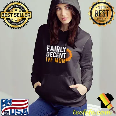 Nice IVF Gift Warrior Decent Transfer Day Infertility T-shirt