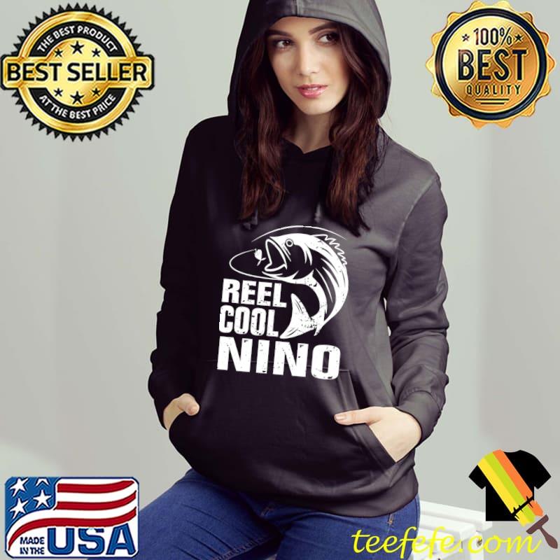 Nice Vintage Reel Cool Nino Fishing Father's Day Gift T-shirt