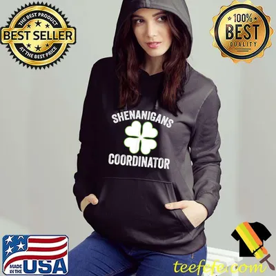 Official St Patricks Day Shirt Women Shenanigans Coordinator T-Shirt