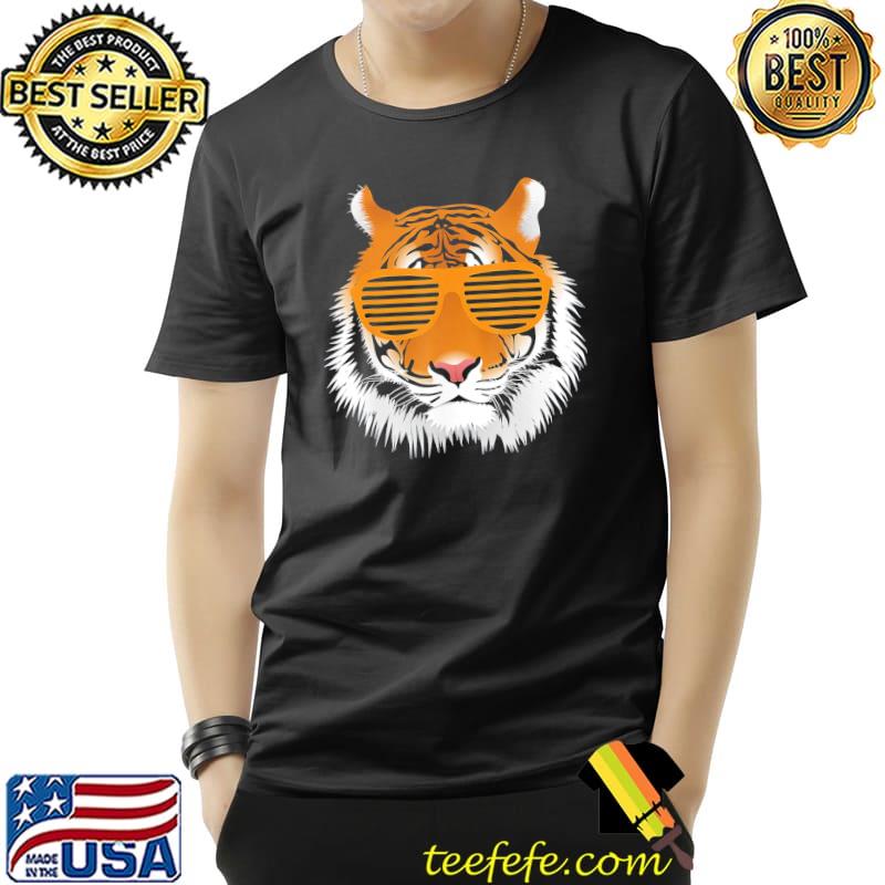 Original Cool Tiger Striped Animal Theme Party T-Shirt Unisex Original Cool Tiger Striped Animal Theme Party T-Shirt Unisex
