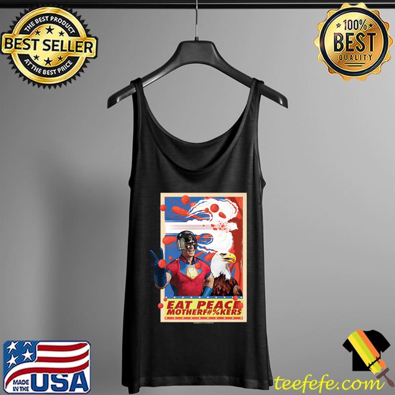 Peacemaker Eat Peace with Eagle Premium T-Shirt Tank Top Peacemaker Eat Peace with Eagle Premium T-Shirt Tank Top