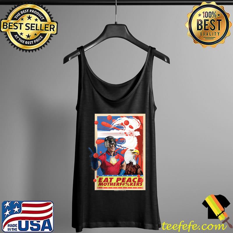 Peacemaker Eat Peace with Eagle T- Tank Top Peacemaker Eat Peace with Eagle T- Tank Top