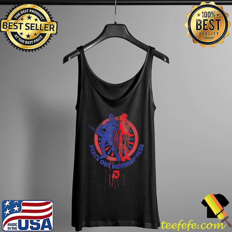 Peacemaker The Vigilante Peace Stamp T- Tank Top Peacemaker The Vigilante Peace Stamp T- Tank Top