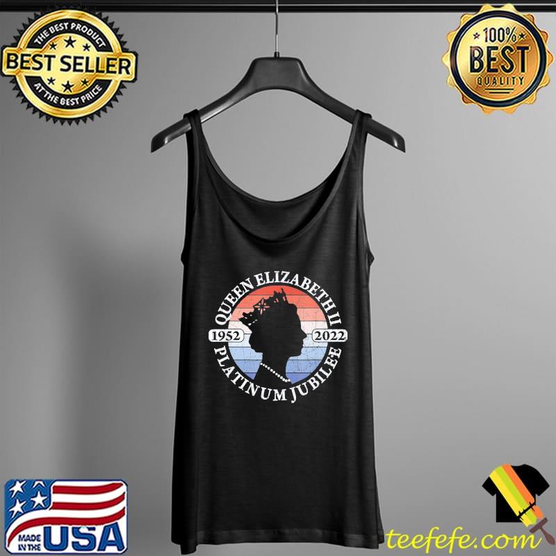 Platinum Jubilee British Monarch Queen 70 Years 2022 Jubilee T-Shirt Tank Top Platinum Jubilee British Monarch Queen 70 Years 2022 Jubilee T-Shirt Tank Top