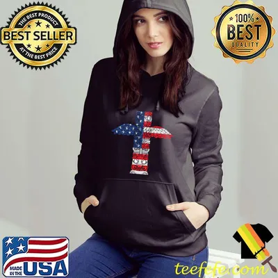Premium Native American Totem Pole 4th Of July American Flag T-shirt