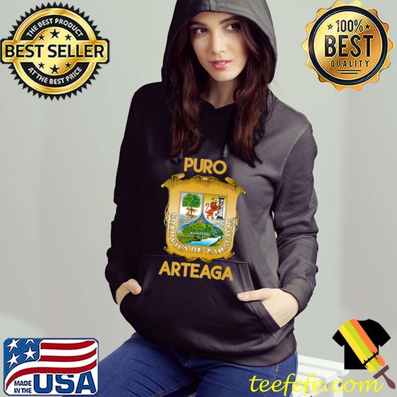 Puro Arteaga Coahuila Estado De Mexico Escudo Eagle Aguila Premium T-Shirt