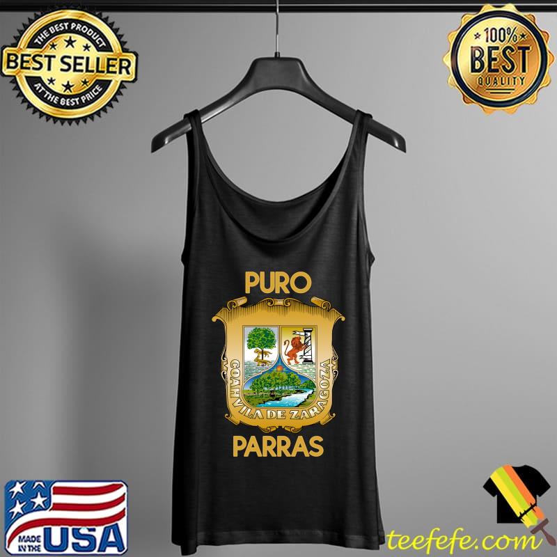 Puro Parras Coahuila Estado De Mexico Escudo Eagle Aguila T- Tank Top Puro Parras Coahuila Estado De Mexico Escudo Eagle Aguila T- Tank Top