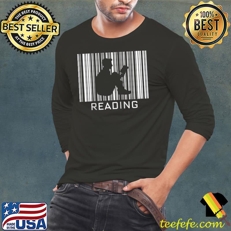 Reading Barcode Hobby and Sport T- Long Sleeve Tee Reading Barcode Hobby and Sport T- Long Sleeve Tee