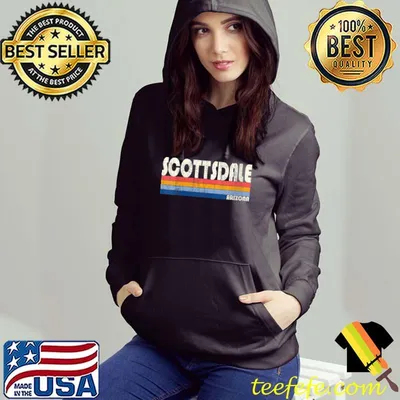 Retro Vintage 70s 80s Style Scottsdale, AZ T-shirt