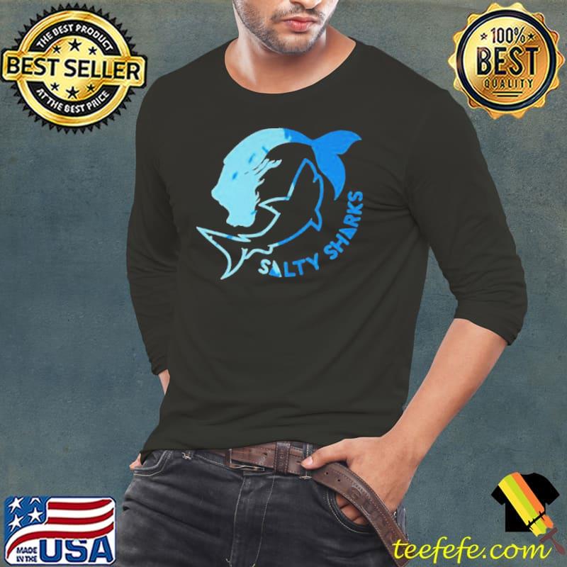 Salty sharks merch salty sharks Long Sleeve Tee Salty sharks merch salty sharks Long Sleeve Tee
