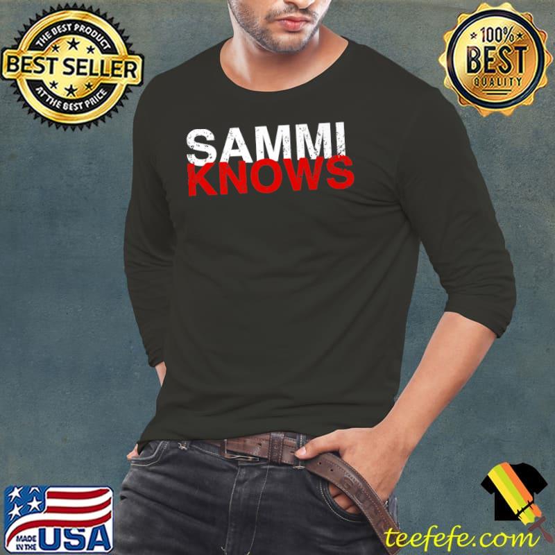 Sammi Knows Girls Softball Team Personalized Name Youth Premium T-Shirt Long Sleeve Tee Sammi Knows Girls Softball Team Personalized Name Youth Premium T-Shirt Long Sleeve Tee