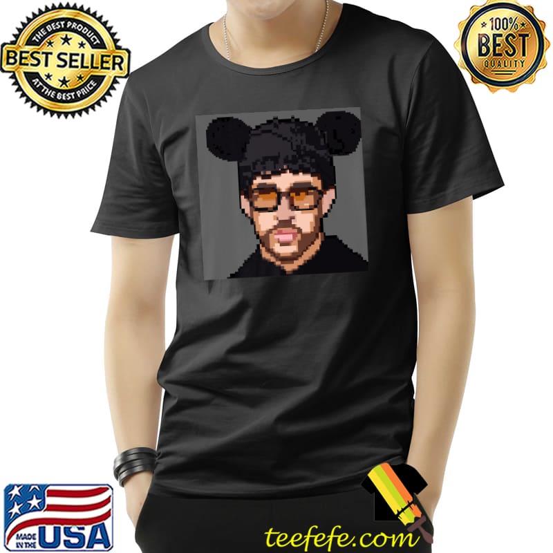 San Benito, el conejo malo, in pixels Premium T-Shirt Unisex San Benito, el conejo malo, in pixels Premium T-Shirt Unisex