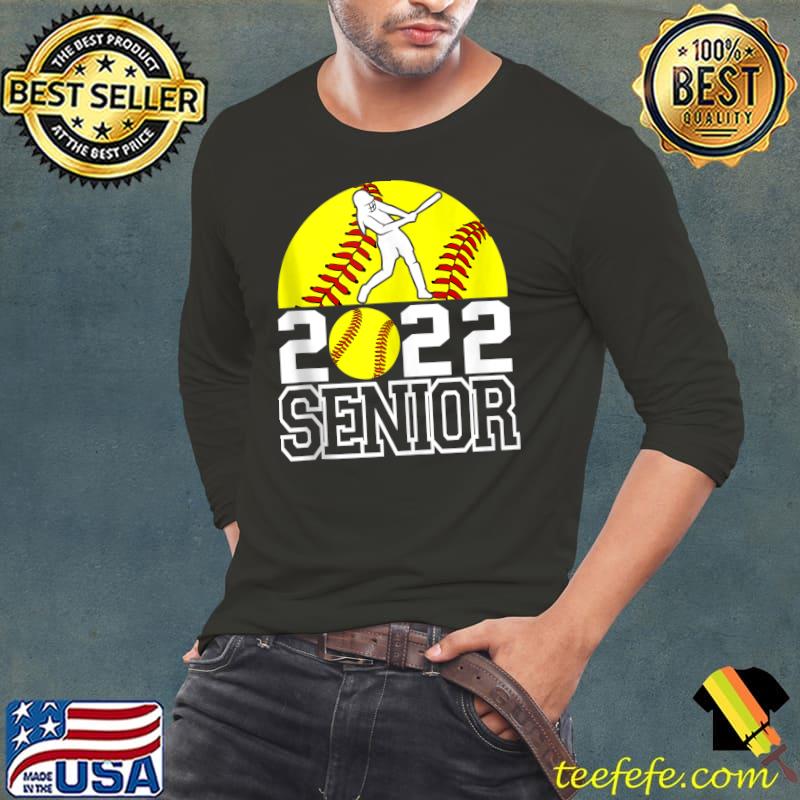 Senior 2022 Softball Funny Outfits T-shirt