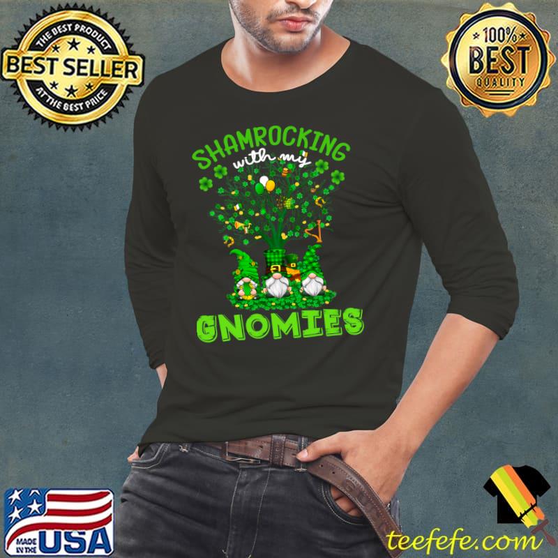 Shamrocking With My Gnomies St Patricks Day Gnomes Green T-shirt Shamrocking With My Gnomies St Patricks Day Gnomes Green T-shirt