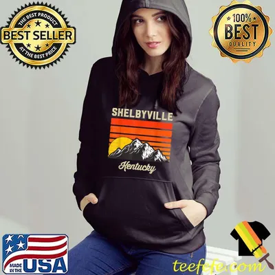 Shelbyville Kentucky Retro City State USA Souvenir T-Shirt