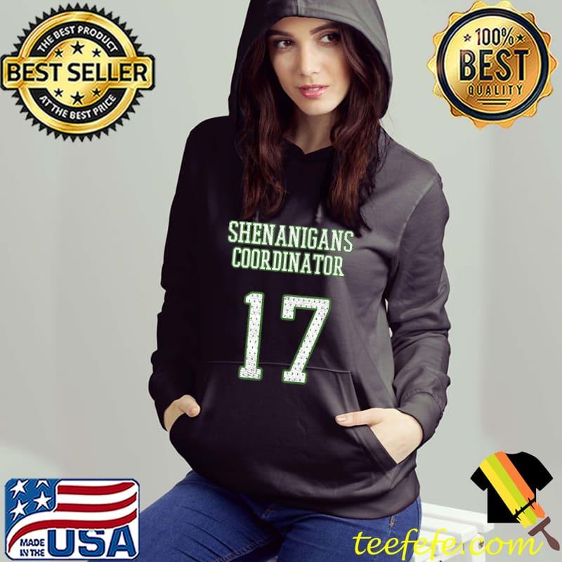 Shenanigans Coordinator Number 17 St Patricks Day Premium T-Shirt