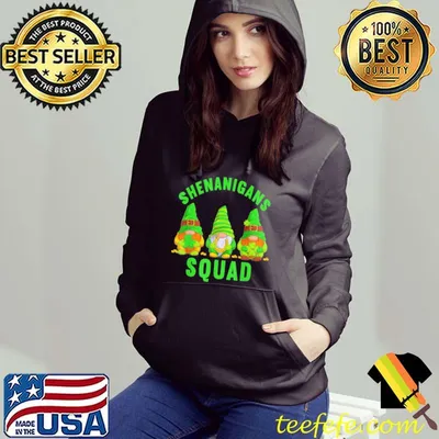 Shenanigans Squad Irish Gnomes Saint Patricks Day T-Shirt