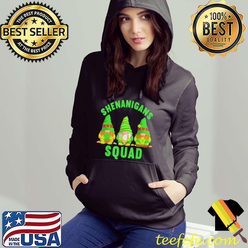Shenanigans Squad Irish Gnomes Saint Patricks Day T-Shirt