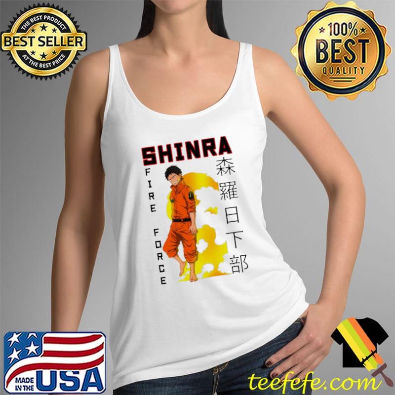 Shinra kusakabe fire force Tank Top Shinra kusakabe fire force Tank Top