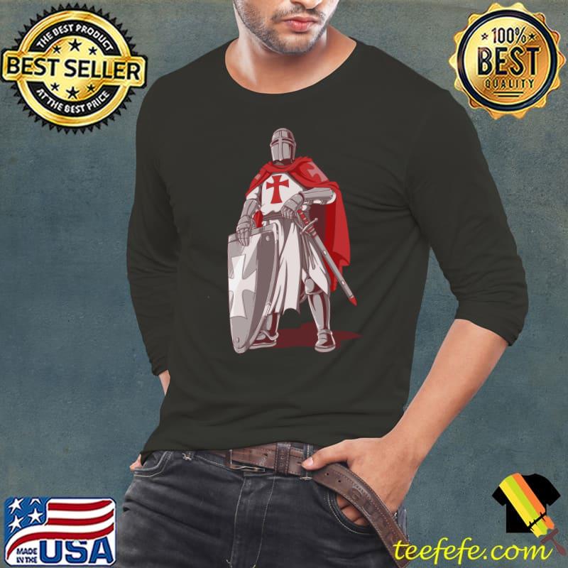 Sword And Shield Templar Knights Christians T-shirt