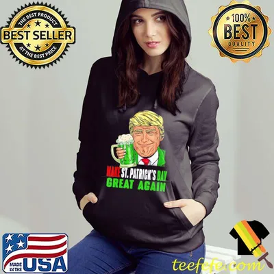 Top Trump Make St Patricks Day Great Again T-Shirt