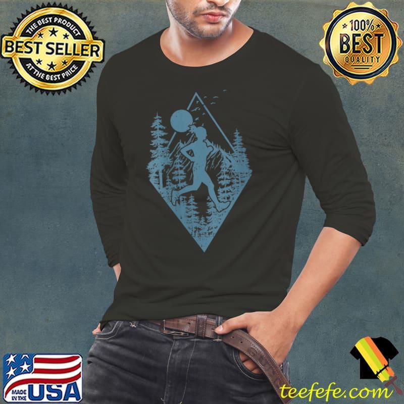 Trail Running in the Forest T- Long Sleeve Tee Trail Running in the Forest T- Long Sleeve Tee