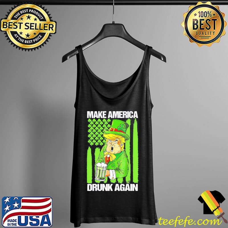 Usa flag make st patricks day great again Trump Tank Top Usa flag make st patricks day great again Trump Tank Top