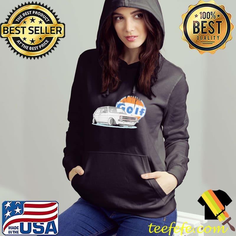 Vw golf vintage classic gulf edition volkswagen shirt