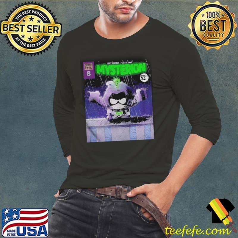 Xkhaotickennyx south park 8 trey parker matt stone mysterion Long Sleeve Tee Xkhaotickennyx south park 8 trey parker matt stone mysterion Long Sleeve Tee