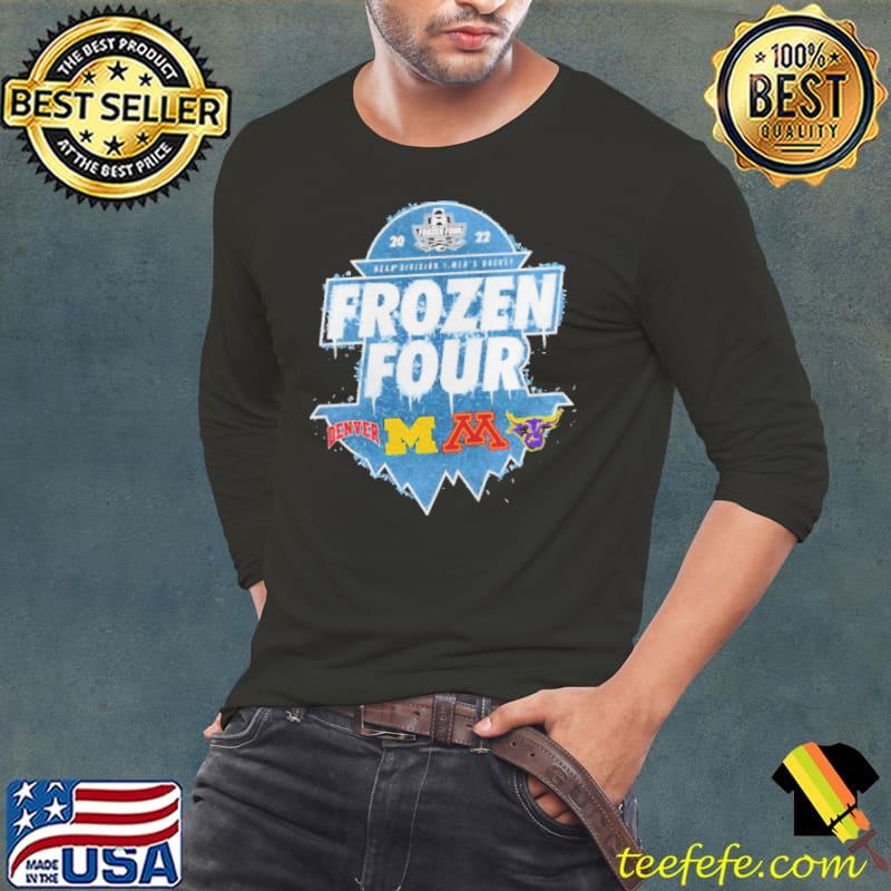 2022 ncaa mens hockey tournament frozen four Long Sleeve Tee 2022 ncaa mens hockey tournament frozen four Long Sleeve Tee