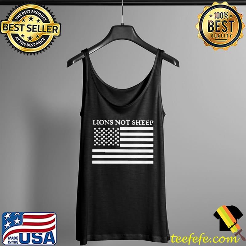 American flag lions not sheep Tank Top American flag lions not sheep Tank Top