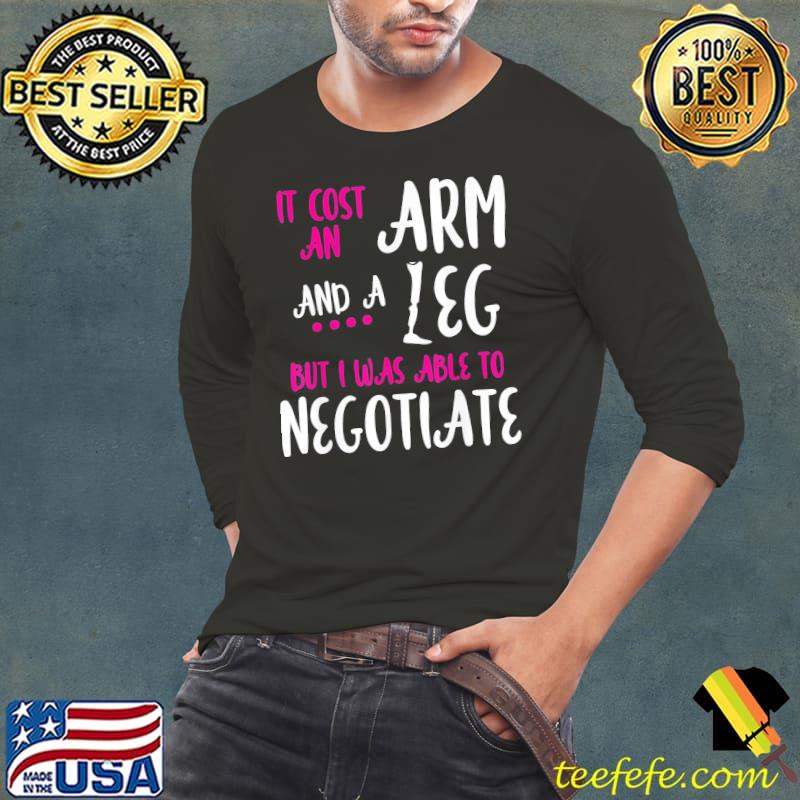 Amputee Humor Leg Arm Recovery T-Shirt Long Sleeve Tee Amputee Humor Leg Arm Recovery T-Shirt Long Sleeve Tee