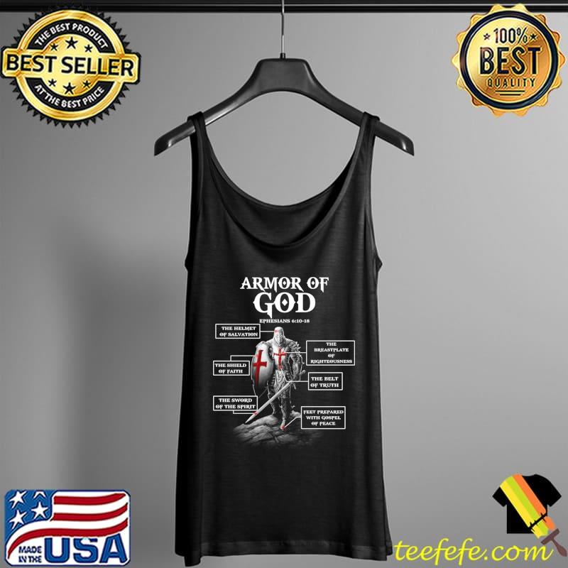 Armor Of God Bible Verse Cool For Religious Christian T- Tank Top Armor Of God Bible Verse Cool For Religious Christian T- Tank Top