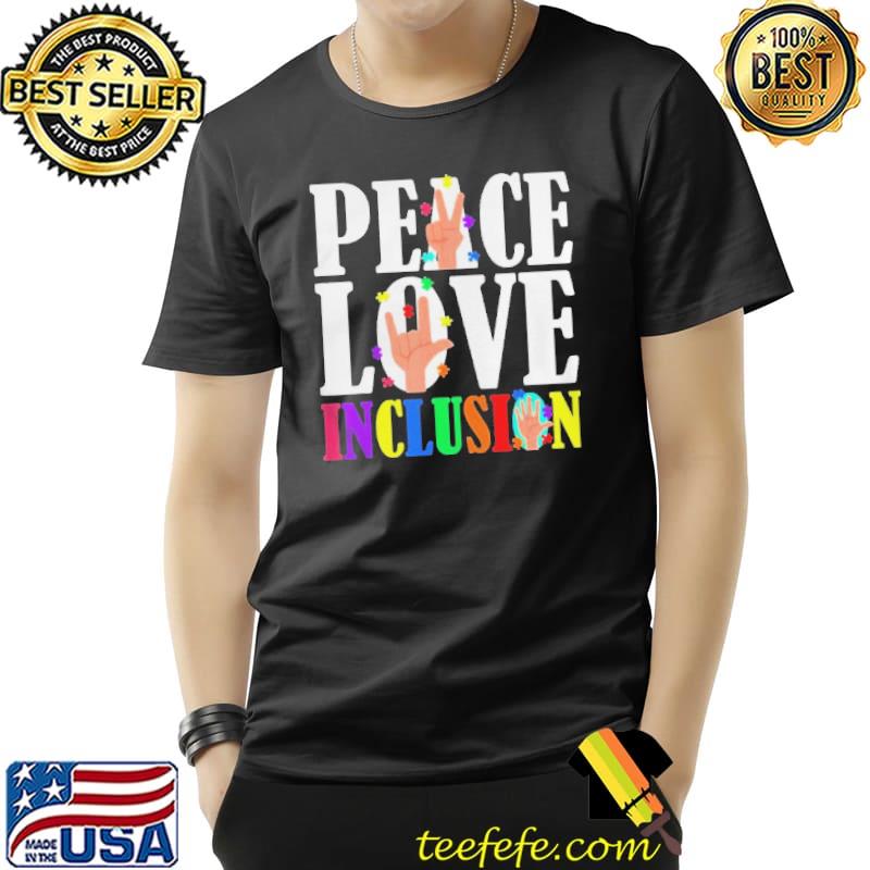 Autism awareness autistic son peace love inclusion Unisex Autism awareness autistic son peace love inclusion Unisex