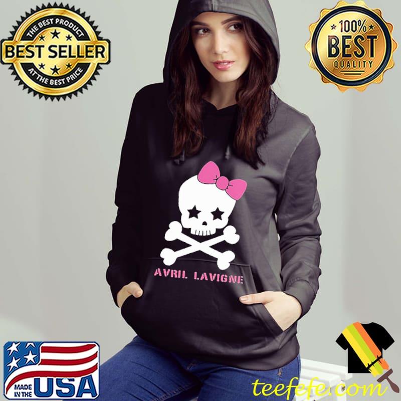 Avril Lavigne Pink Skull Unisex T-Shirt - Teefefe Premium ™ LLC