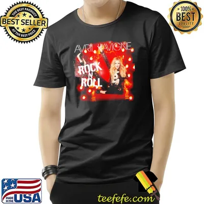 Avril lavigne rock n roll shirt