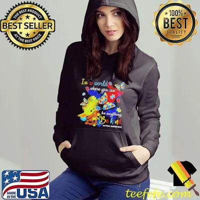 Baby Yoda autism in a world where you can be anything shirt