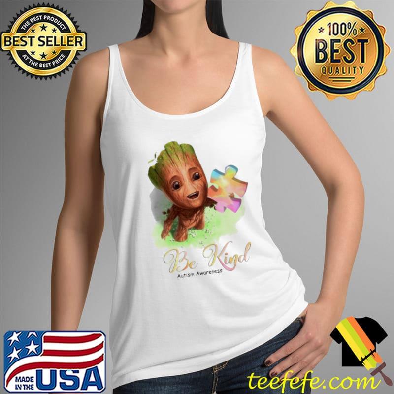 Be kind autism awareness groot shirt Be kind autism awareness groot shirt
