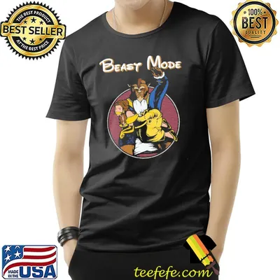 Beast Mode Beauty And Beast Shirt