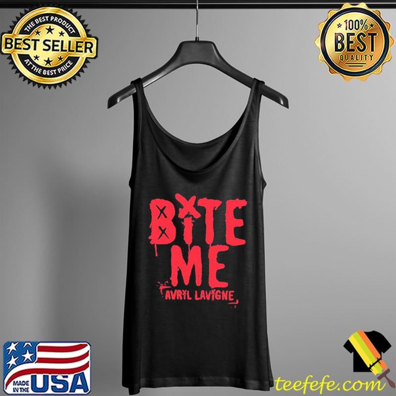 Bite me avril lavigne Tank Top Bite me avril lavigne Tank Top