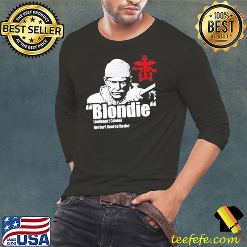 Blondie hasler lieutenant colonel herbert george royal marines Long Sleeve Tee Blondie hasler lieutenant colonel herbert george royal marines Long Sleeve Tee