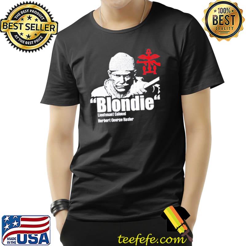 Blondie hasler lieutenant colonel herbert george royal marines shirt
