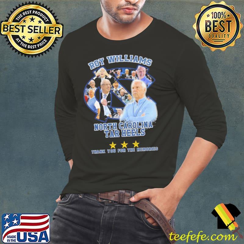 Boy Williams North Carolina Tar Heels Thank You For The Memories Shirt Long Sleeve Tee Boy Williams North Carolina Tar Heels Thank You For The Memories Shirt Long Sleeve Tee