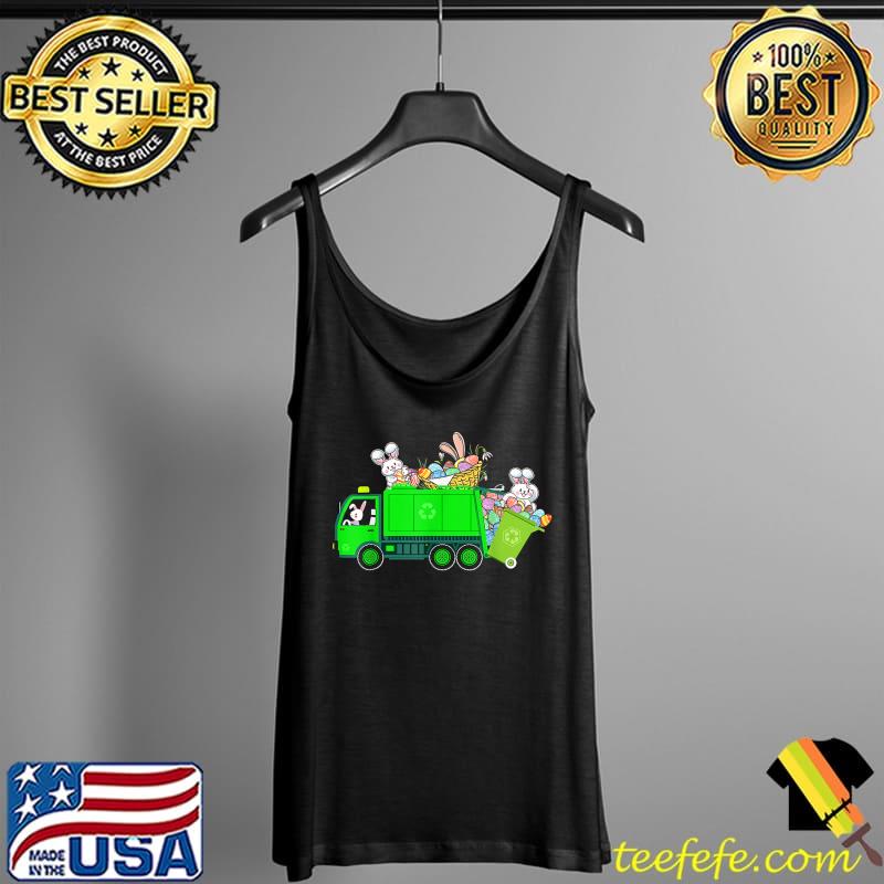 Bunny Riding Garbage Truck Easter Day Bunny Garbage Truck T-Shirt Tank Top Bunny Riding Garbage Truck Easter Day Bunny Garbage Truck T-Shirt Tank Top