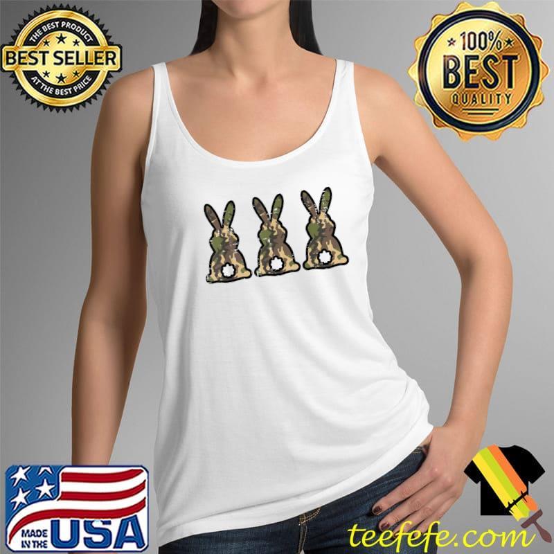 Camo Bunnies Cute Easter Day Rabbit Bunny Men Women Kids T-Shirt Tank Top Camo Bunnies Cute Easter Day Rabbit Bunny Men Women Kids T-Shirt Tank Top