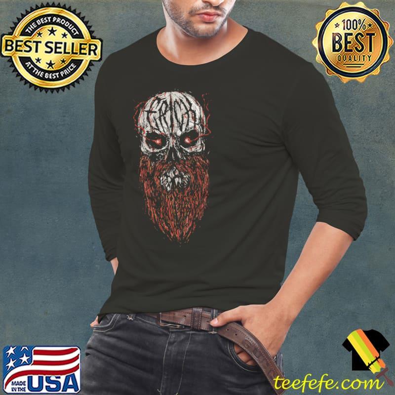 Carved Skull Shirt Long Sleeve Tee Carved Skull Shirt Long Sleeve Tee