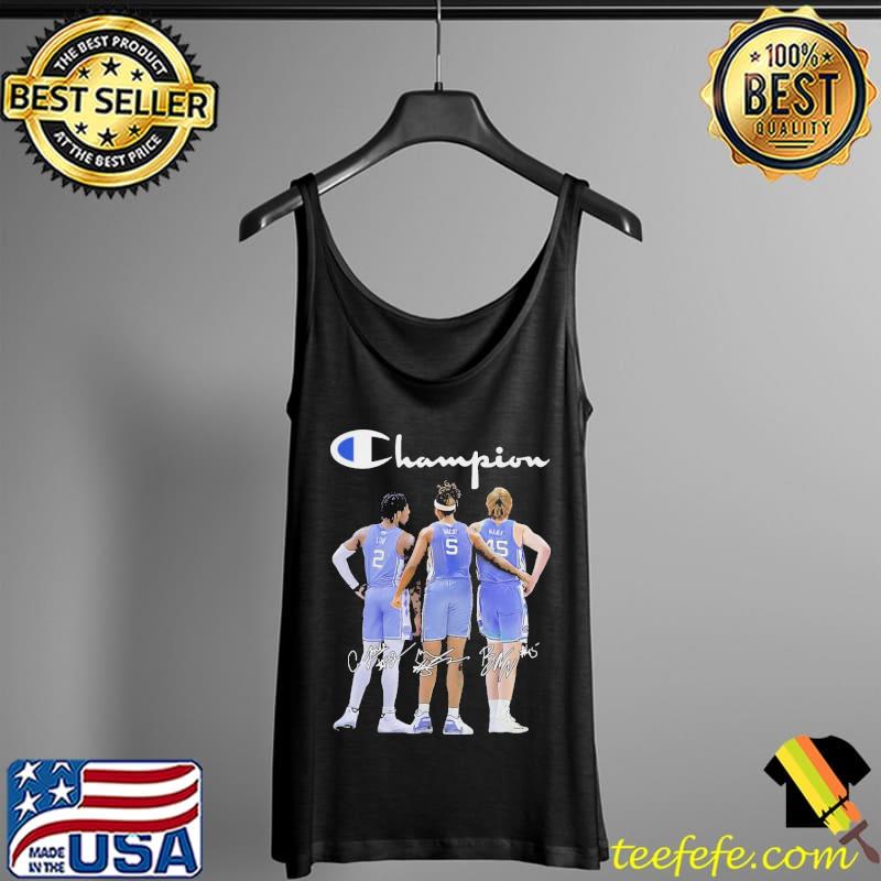 Champion North Carolina Tar Heels football signatures Tank Top Champion North Carolina Tar Heels football signatures Tank Top