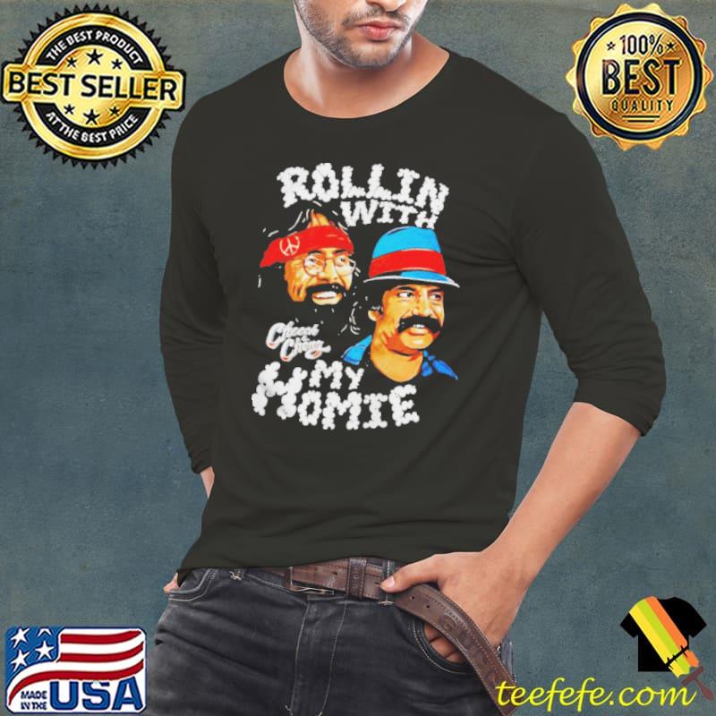 Cheech and chong rolling with my mommy Long Sleeve Tee Cheech and chong rolling with my mommy Long Sleeve Tee