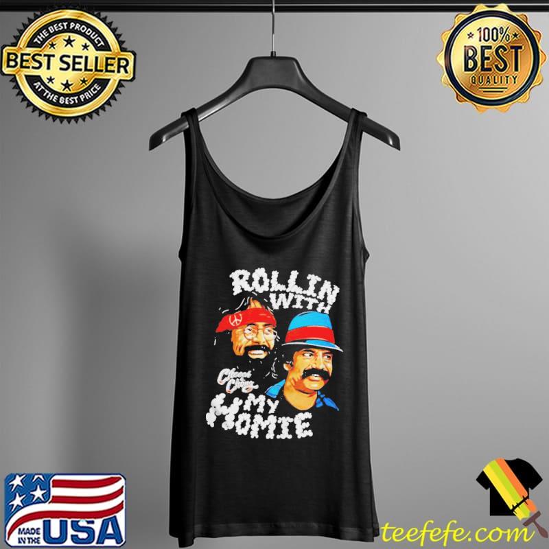 Cheech and chong rolling with my mommy Tank Top Cheech and chong rolling with my mommy Tank Top